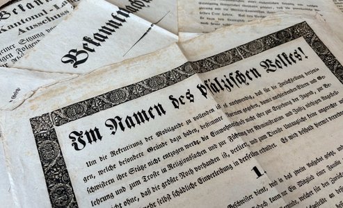 Vortrag: »Die Rückkehr der Revolution in die Pfalz? Der Pfälzer Aufstand von 1849« (Dr. Maximilian Lässig, IPGV)