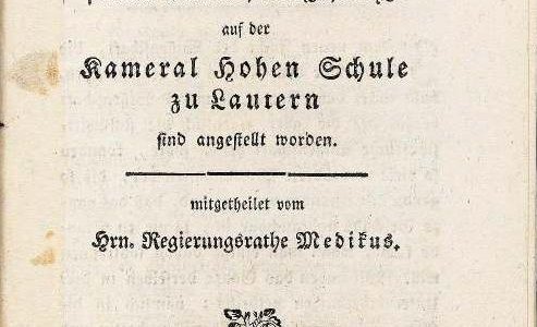 Vor 250 Jahren: Angewandte Wissenschaft im 18. Jahrhundert