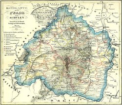 Handkarte der Pfalz für Schulen, 1850